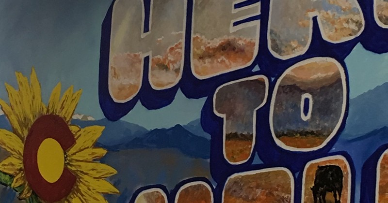 Here to help mural