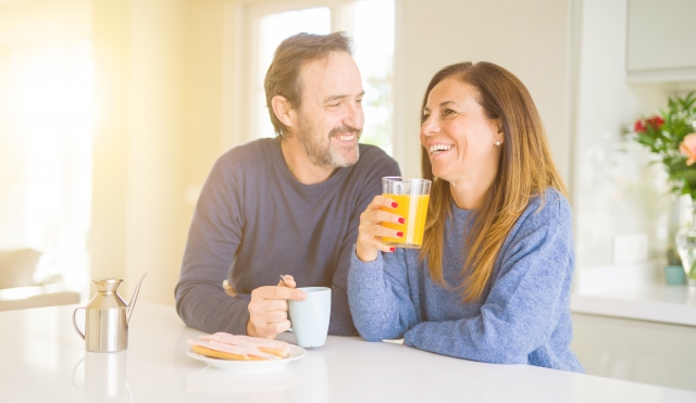 Couple in Kitchen