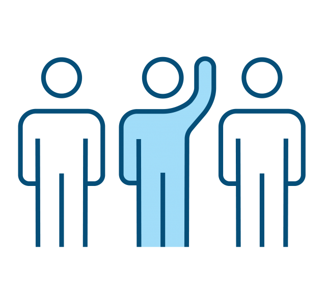 leadership volunteer icon