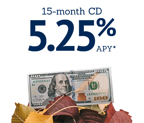 15 month cd promo at 5.25% APY