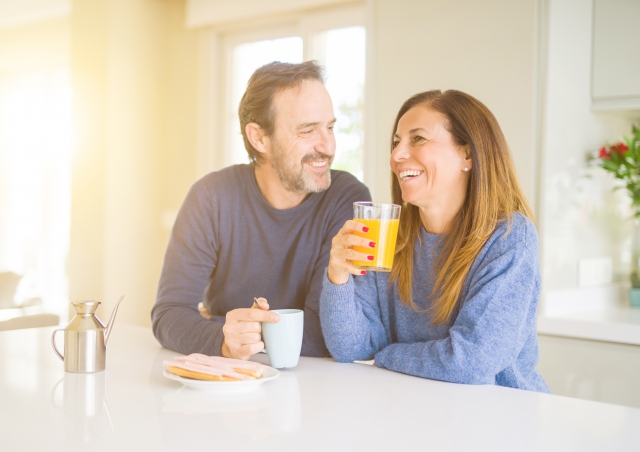 Couple in Kitchen